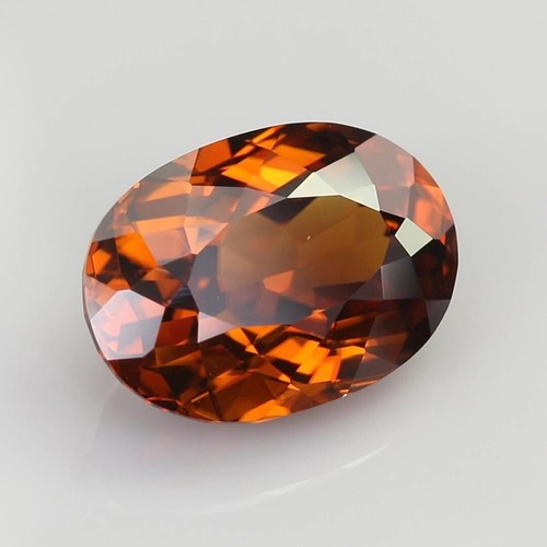 9.64 carats imperial orange brown natural tanzanian zircon 21101417 - Picture 5 of 5