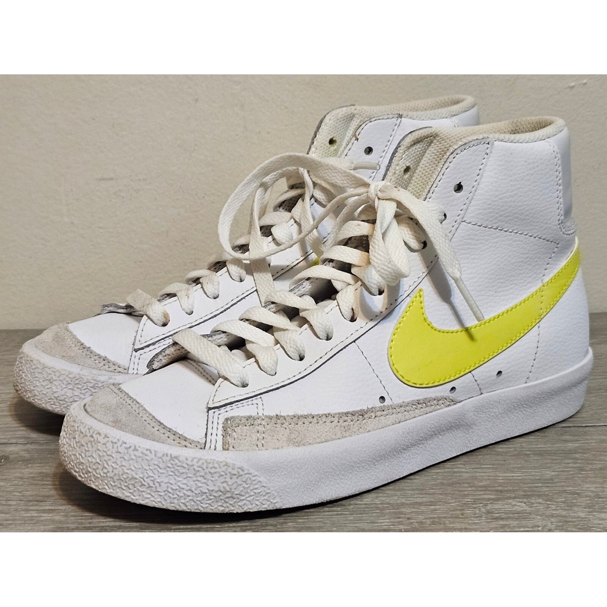 Optic Yellow Nike Blazer High Yellow Nike Blazer Mid 77 Vintage