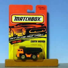 MATCHBOX - GET IN THE FAST LANE #9 - EARTH MOVER - MINT ON CARD 1996 -DIECAST🔥 