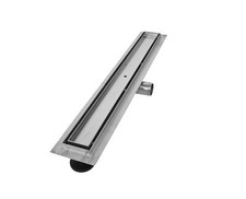VILSTEIN Duschrinne Edelstahl Bodenablauf Duschablauf Flach Slim - Befliesbar