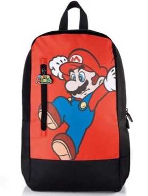 SUPER MARIO BROS Official Nintendo Black New School Backpack School Backpack