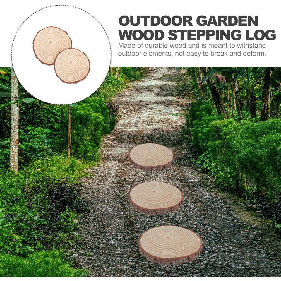 2 Pcs Stepping Stones Garden Outdoor Patio Lawn Flower Pot eBay