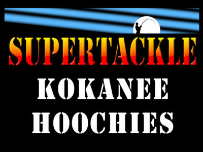 Supertackle 1½ '' - 2'' Octopus hoochie 10 packs / Lures / Kokanee Trout patterns