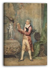 Tela/Cornice Attilio Simonetti - L'amatore