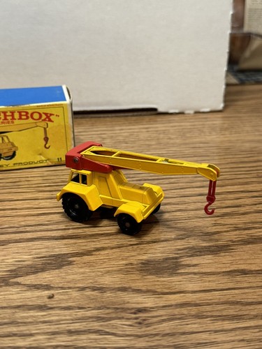 Matchbox No 11 Jumbo Crane with original Type E box - Picture 3 of 11