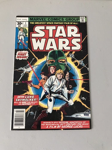 Star Wars #1 30 Cent Marvel Comics  Comic Book