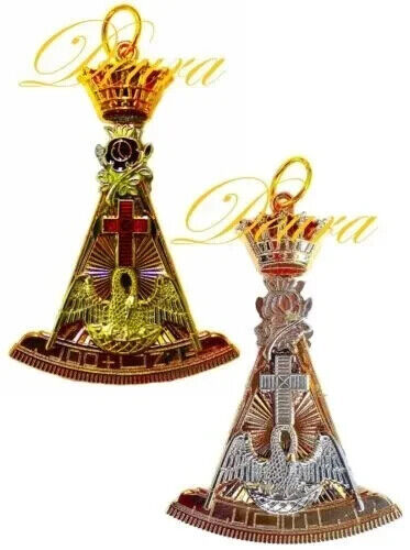Freimaurer Rosenritter Croix 18. Grad Juwel Anhänger Schottischer Ritus Freimaurerei - Bild 1 von 3