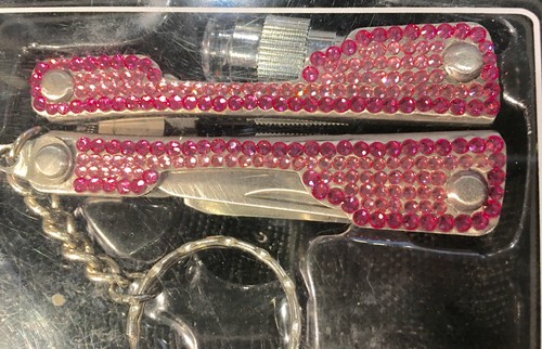 Shuga Rescue Set with Key Chain and More brand new pink color BLING BLING - Picture 6 of 6