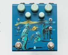 Old Blood Noise Endeavors Pardner Fuzz Effect Pedal - Blue- New!
