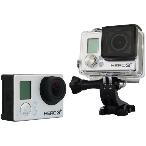 GoPro HERO3+ Plus Silver Edition Camera - CHDHN-302 - Picture 1 of 4