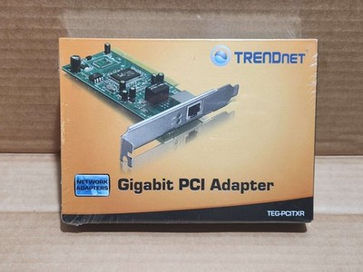 TRENDnet Gigabit PCI Network Adapter TEG-PCITXR PCI Network Card New Sealed