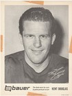 VINTAGE 1960's BAUER SKATE  PROMO PREMIUM KENT DOUGLAS DETROIT RED WINGS RARE!! — photo 1