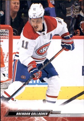 2022-23 Upper Deck #98 Brendan Gallagher - HKY