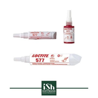 Loctite 577 Rohrgewindedichtung gelb mittelfest 50 ml 250 ml Tube bis 150°C
