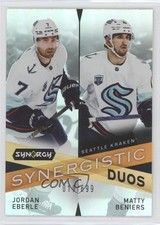 2022 Synergy Synergistic Duos Star-Rookie 19/699 Jordan Eberle Matty Beniers q2c
