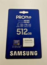 Samsung Pro Plus 512GB Micro SD SDXC Memory Card & Adapter