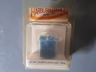 Harburn Hamlet Plastic OO/ HO Scale Model Scottish Police Box MIB