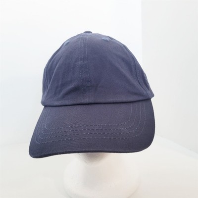 Blue Baseball Cap Hat / Beechfield Original Headwear Strapback