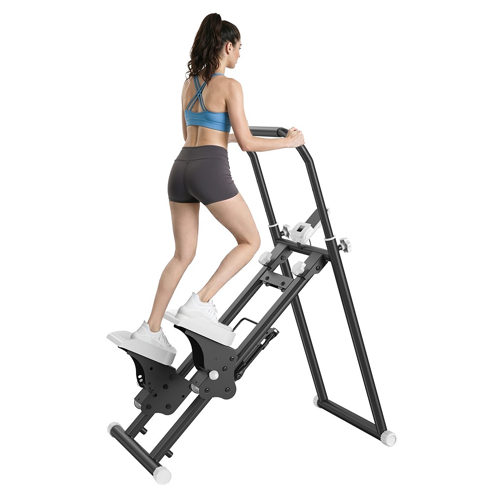 Treppensteiger Stepper Heimtrainer für Zuhause Fitness mit LCD Klappbar Vertikal
