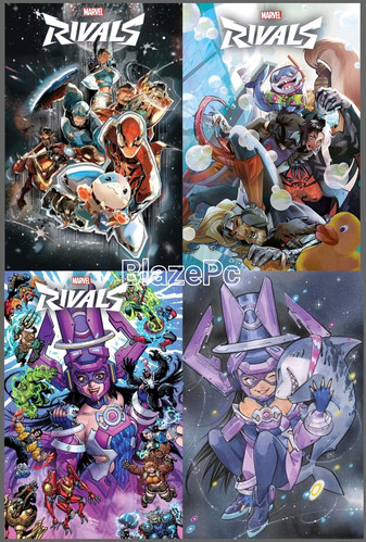 Marvel Rivals #1 Cubierta Variante A B C Set o Opciones 1:100 2025 Marvel 2025 Casi Nuevo - Imagen 1 de 6