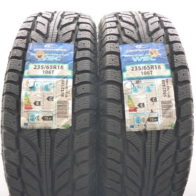 235 65 18 2x COOPER  235/65 R18 106T Winterreifen 2017 Ungebraucht
