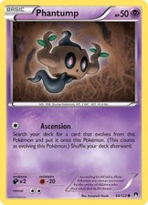 Phantump - XYBR 064 Pokemon - Light Play
