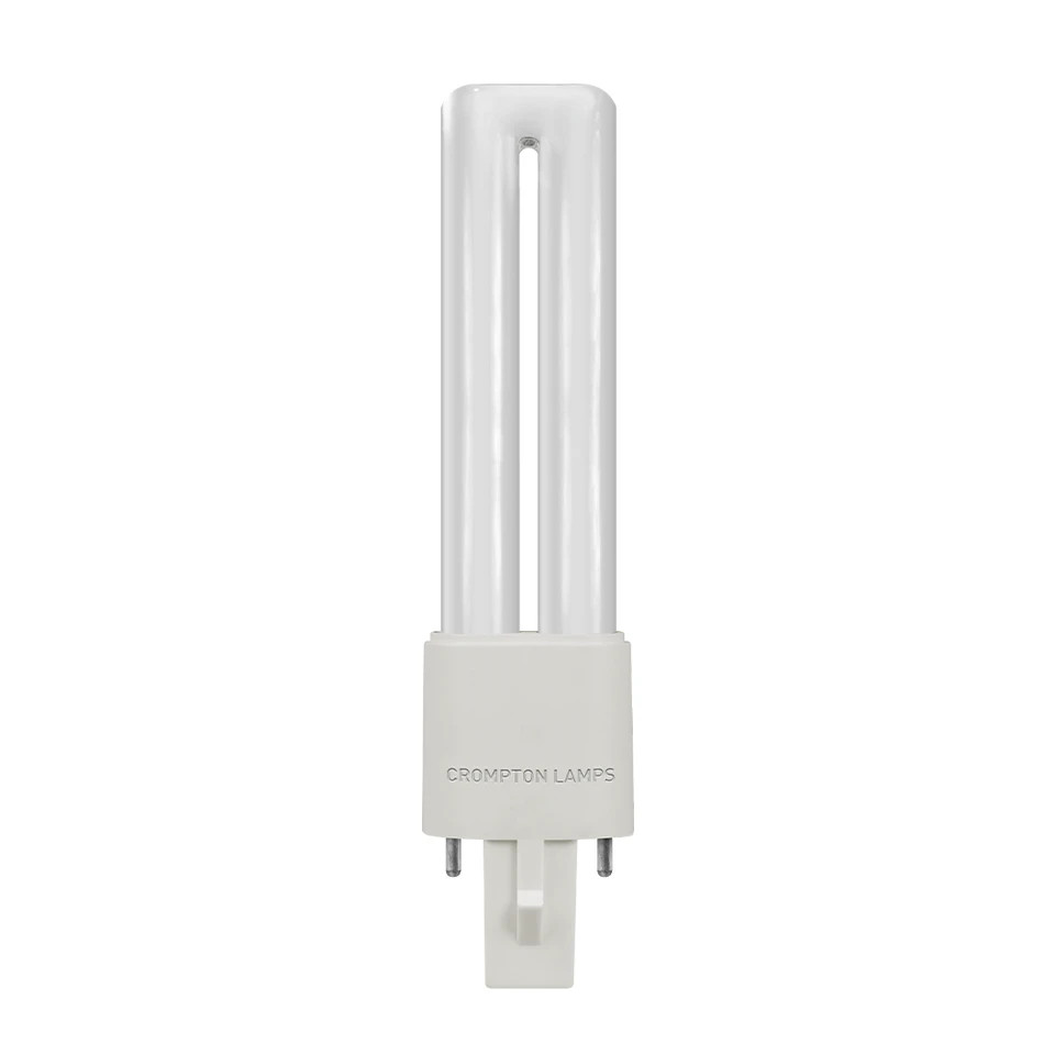 3W =  7W 2 pin 840 LED PLS Dulux-S Biax-S 3 Watt G23 Cool White Crompton