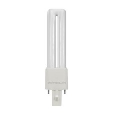 3.5W =  7W 2 pin 830 LED PLS Dulux-S Biax-S 3.5 Watt G23 Warm White Crompton