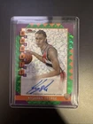 Kyshawn George 2025 Topps Finest Rookie Auto Green /75