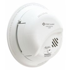Brk Co5120bn Carbon Monoxide Alarm, 85 Db At 10 Ft, 120V Ac, 9V,