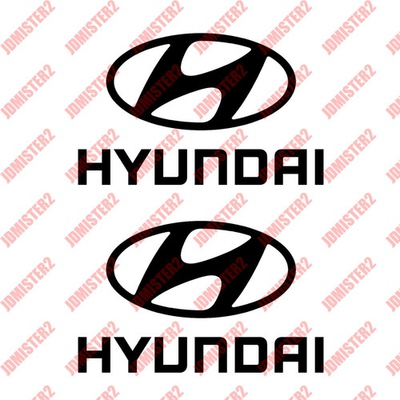 #ad #ad Hyundai Decal Hyundai Tiburon Tuscani Elantra Sonata Car Window Vinyl Stickers $19.99