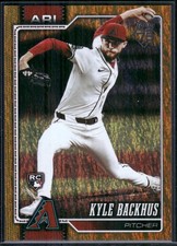 2026 Topps #21 Kyle Backhus Gold Holo Foil #/50