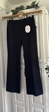 NWT Liz Claiborne Secretly Slender Navy Trousers Pants Sz:10