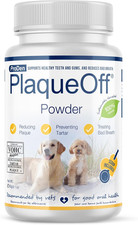 Powder for Pets - Cat  Dog Breath Freshener - Plaque  Tartar Remover for Pet O