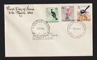 AUSTRALIA UNOFFICIAL FDC 1964 BIRDS BACCHUS MARSH VIC CDS