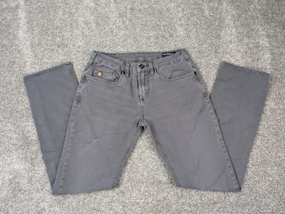 Buffalo Jeans Mens 30x32 Gray Evan X Slim Stretch David Bitton