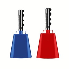 Cow Bell Cow Bell Cheering Bell Cowbell Hand Percussion Steel With Handle