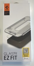 Spigen GLAS.tR EZ FIT 2 Pack Tempered Glass Clear Screen Protector For Apple