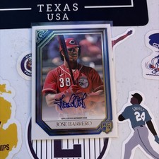 Jose Barrero (Reds/RC) - 2021 Topps Galley Autograph 