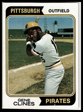 1974 Topps #172 Gene Clines