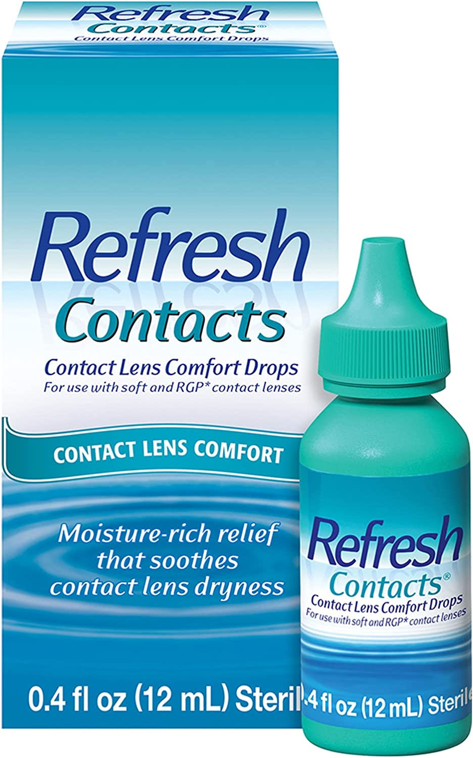 For Dry Eyes, Contact Lens Comfort, 0.4 Fl Oz
