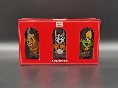 Kellogs Kellogg´s Gläser Set | Honey Pops | Frosties | Smacks |  Neu in OVP