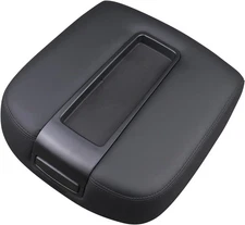 Floor Center Console Armrest Lid Assembly Black Compatible with 