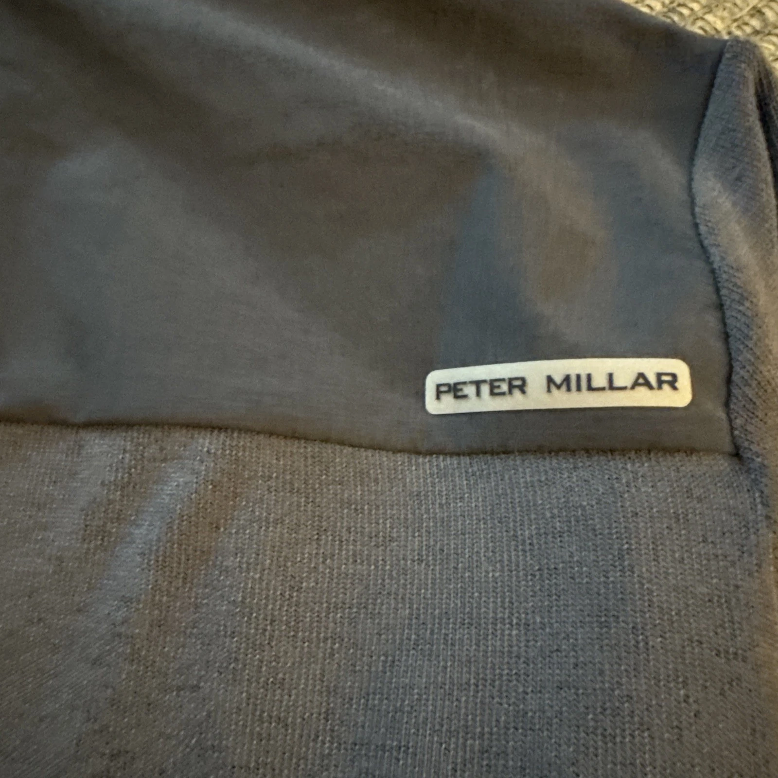 Peter Millar Solstice Hybrid Full Zip Cardigan Steel MS24XK66 NWT image 4