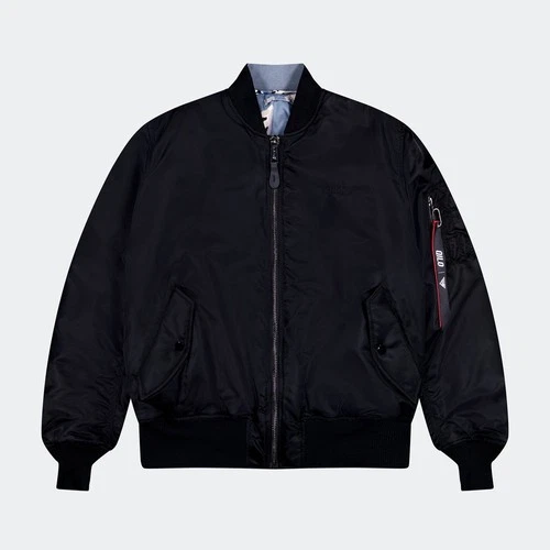 XL - QILO x WHITEPHOSPHOR - MA1 Bomber Black & Blueberry Choco Chip - NOT SUPDEF image 3