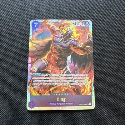   King   OP01-096 SR Romance Dawn Holo Foil One Piece TCG NM