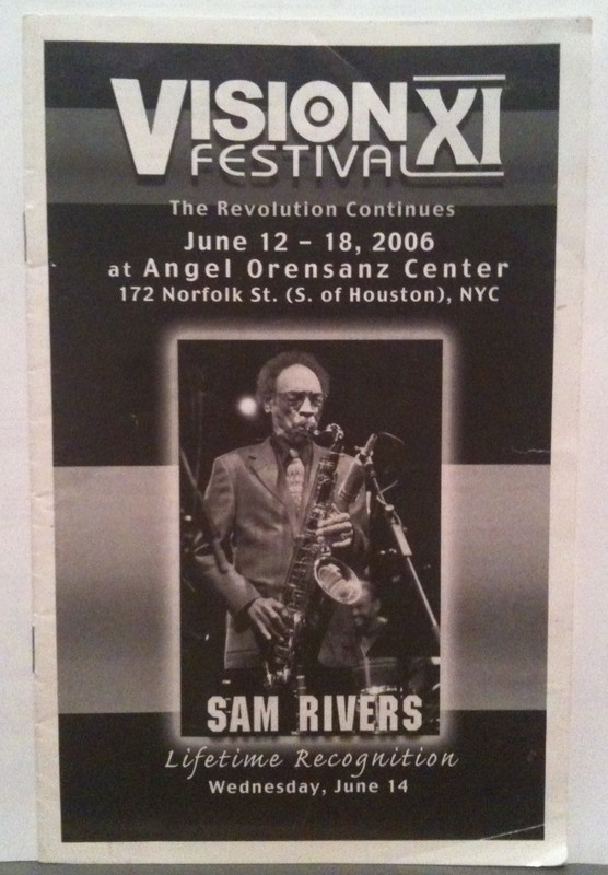 VISION Festival 11 program NYC June 12-18 2006