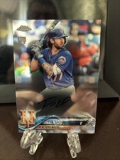 2018 Topps Chrome - Rookie Autographs Tomas Nido #RA-TN (AU, RC)