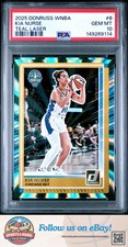 Kia Nurse 2025 Panini Donruss Wnba #6 Teal Laser X/125 PSA 10