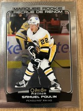 2022-23 O-Pee-Chee Platinum #288 Samuel Poulin RC - Edmonton Oilers